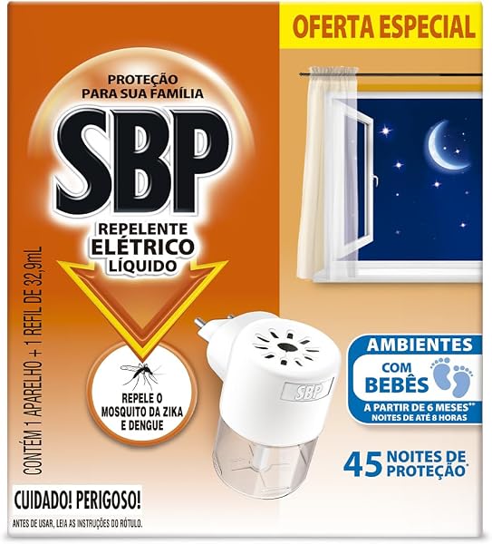 Repelente Elétrico Líquido SBP